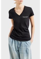 Armani Exchange Bayan T-Shirt 8Nyt81 Yjg3Z 1200 Siyah M