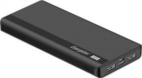 Energizer UE10054 10000 mAh Hızlı Şarj USB & Type C Çoklu Kablolu Powerbank Siyah