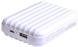 Powerway TX50 5000 mAh Micro USB Kablolu Powerbank Beyaz
