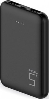 ACL PW-33 5000 mAh Hızlı Şarj Micro USB Çoklu Kablolu Powerbank Siyah