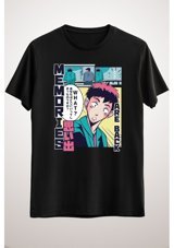 Green Mint Greenmint Unisex Siyah T-Shirt Vaporwave Anime Memories Are Back M