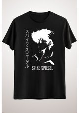 Green Mint Greenmint Unisex Siyah T-Shirt Anime Spike Spiegel Black T-Shirt &; Accessories M