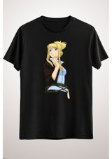 Green Mint Greenmint Unisex Siyah T-Shirt Anime Sexy Winry Rockbell T-Shirt &; Accessories 2Xl