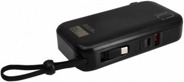 NeTtech NT-PW16 10000 mAh Hızlı Şarj USB & Type C Çoklu Kablolu Powerbank