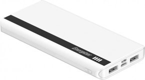 Energizer UE10054 10000 mAh Hızlı Şarj USB & Type C Çoklu Kablolu Powerbank Beyaz
