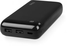 Ttec PowerSlim 20000 mAh Hızlı Şarj Dijital Göstergeli USB & Type C Çoklu Kablolu Powerbank