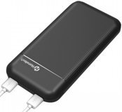 Hometech P10 10000 mAh Hızlı Şarj Micro USB Çoklu Kablolu Powerbank Siyah
