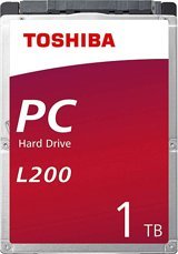 Toshiba L200 HDWL110UZSVA 1 TB 2.5 İnç 5400 RPM 128 MB SATA 3.0 Laptop Harddisk