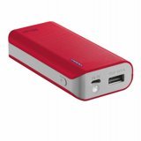 Trust Urban 4400 mAh Işıklı Micro USB Kablolu Powerbank Kırmızı