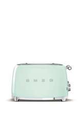 Smeg 50's Style TSF03PGEU 4 Dilim Kırıntı Tepsili 2000 W Yeşil Retro Ekmek Kızartma Makinesi