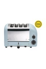 Dualit Classic 47036 4 Dilim Kırıntı Tepsili 2200 W Mavi Ekmek Kızartma Makinesi