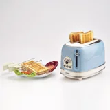 Ariete Vintage 155 2 Dilim Kırıntı Tepsili Telli 810 W Mavi Mini Ekmek Kızartma Makinesi