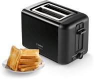 Bosch TAT3P423 Compact 2 Dilim Kırıntı Tepsili 970 W Siyah Mini Ekmek Kızartma Makinesi