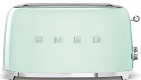 Smeg 50's Style TSF02PGEU 4 Dilim Kırıntı Tepsili Akıllı 1500 W Yeşil Retro Ekmek Kızartma Makinesi