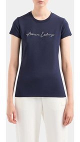 Armani Exchange Bayan T-Shirt 3Dyt27 Yjdtz 1593 Lacivert M