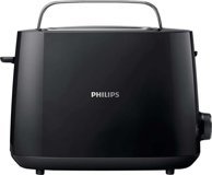 Philips Daily Collection HD2581/90 2 Dilim Kırıntı Tepsili Telli Akıllı 830 W Siyah Mini Ekmek Kızartma Makinesi
