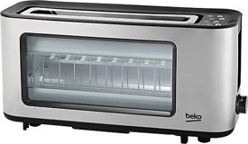 Beko BKK 2192 3 Dilim Kırıntı Tepsili Telli 1100 W İnox Ekmek Kızartma Makinesi