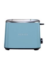 Vestel Retro 2 Dilim Kırıntı Tepsili Akıllı 960 W Mavi Mini Ekmek Kızartma Makinesi