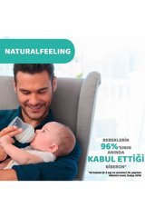 Chicco Natural Feeling Polipropilen Gaz Yapmayan Antikolik Hızlı Akışlı Kulpsuz 6+ Ay Desenli Şeffaf Yuvarlak Uçlu Bebek Biberon 150 ml