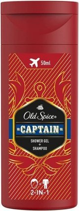 Old Spice Captain Tüm Saçlar İçin Sandal Ağacı Erkek Şampuanı 50 ml