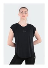 Slazenger Polına Kadın T-Shirt 001 Koyu Gri L