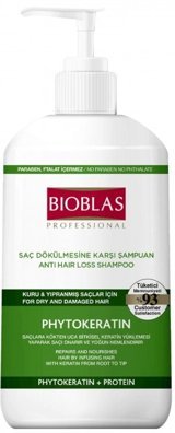 Bioblas Pytokeratin Onarıcı Keratinli Parabensiz Bitkisel Kuru Şampuan 1000 ml