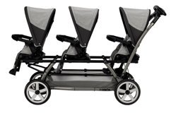 Peg Perego Triplette Çift Yönlü Katlanabilir 360 Derece Dönen Tam Yatar Üçüz Puset Bebek Arabası