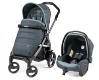 Peg Perego Book 51 Completo Çift Yönlü Katlanabilir Tek Elle Kapanan 360 Derece Dönen Tam Yatar Travel Sistem Bebek Arabası Lacivert