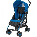 Peg Perego Pliko Mini Classic Katlanabilir Tek Elle Kapanan 360 Derece Dönen Tam Yatar Kabin Tipi Puset Bebek Arabası Mavi