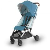 Uppababy Minu Katlanabilir Tek Elle Kapanan 360 Derece Dönen Tam Yatar Kabin Tipi Travel Sistem Bebek Arabası Turkuaz