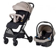 Sunny Baby 9004 Viper Katlanabilir Tek Elle Kapanan 360 Derece Dönen Tam Yatar Kabin Tipi Travel Sistem Bebek Arabası Bej