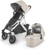 Uppababy Vista V2 Çift Yönlü Katlanabilir 360 Derece Dönen Tam Yatar Puset Bebek Arabası Krem