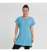 Slazenger Meshulam Kadın Kısa Kol T-Shirt Mavi St12Tk220 440 Mavi S S