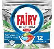 Fairy Platinum Plus Ulta Tablet Bulaşık Makinesi Deterjanı 12 Adet