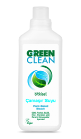 U Green Clean Kokusuz Beyazlar ve Renkliler İçin Vegan Sıvı Çamaşır Suyu 1 lt