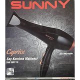 Sunny SN6 SKRT 2200 W Standart Saç Kurutma Makinesi Siyah