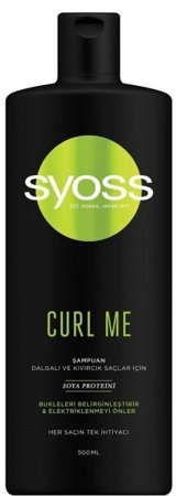 Syoss Curl Tüm Saçlar İçin Kıvırcık Saçlar İçin Kadın Şampuanı 500 ml
