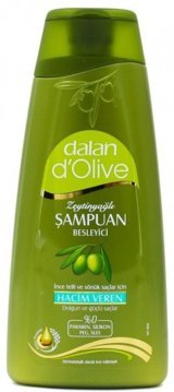 Dalan d'Olive Hacim Veren İnce Telli Saçlar İçin Zeytinyağlı Parabensiz Şampuan 400 ml