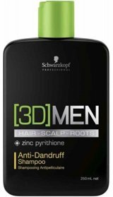 Schwarzkopf 3D Men Tüm Saçlar İçin Keratinli Erkek Şampuanı 250 ml