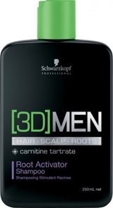 Schwarzkopf 3D Men Tüm Saçlar İçin Erkek Şampuanı 250 ml