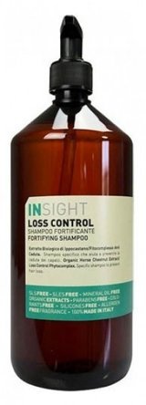 Insight Loss Control Tüm Saçlar İçin Mentollü Parabensiz Şampuan 900 ml