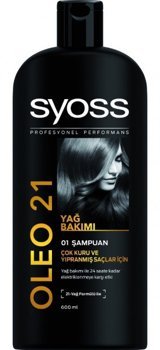 Syoss Oleo Tüm Saçlar İçin Kadın Şampuanı 600 ml