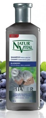 Natur Vital Silver Tüm Saçlar İçin Blueberry Şampuan 300 ml