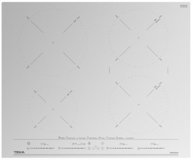Teka IZC 64630 WH MST Beyaz Cam 4 Gözlü Dokunmatik İndüksiyonlu Ankastre Ocak