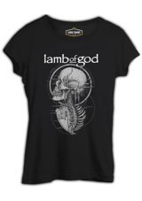Lord T-Shirt Lamb Of God Vı Siyah Kadın T-Shirt 001 Siyah M