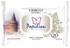 Papilion Orient Kokulu Antibakteriyel 120 Yaprak Islak Mendil