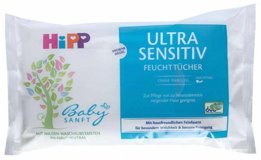 Hipp Ultra Sensitive Yenidoğan Antibakteriyel 52 Yaprak Islak Mendil