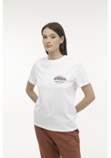 Lumberjack Wl Vına B 11Od15 3Fx Beyaz Kadın Kısa Kol T-Shirt 000000000101362034 Xs