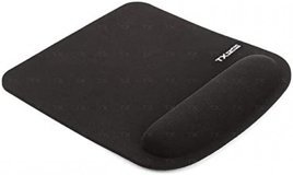 TX TXACMPAD05 Bilek Destekli 23 × 21 cm Ortopedik Siyah Mousepad