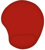 Trust BigFoot 16977 Bilek Destekli 23.6 × 20.5 cm S Ortopedik Kırmızı Mousepad